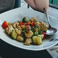 Gnocchi verdure vegani at Borgo Antico in Fehmarn
