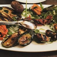 Vorspeisenplatte (vegan) at Borgo Antico in Fehmarn