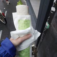 Cigköfte wrap at Veganland - Zülpicherstr in Cologne