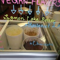 Rotating vegan ice cream flavors at Around the Table in Lynnwood