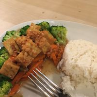 Garlic tofu at Kajohn Thai Cuisine in Halifax