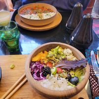 Poke Bowl and Sweet Chili at Broc The Kasbah in Marrakech