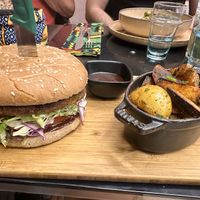 Burger à l’italienne   at Broc The Kasbah in Marrakech