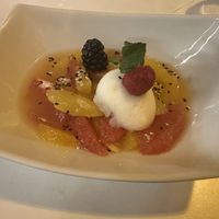 Citrus soup  at Broc The Kasbah in Marrakech