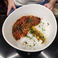 Chilli and rice at Broc The Kasbah in Marrakech