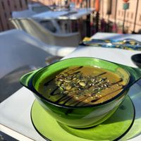 Soup of the dayy #Veganuary at Broc The Kasbah in Marrakech
