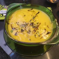 soup of the day (pumpkin) at Broc The Kasbah in Marrakech