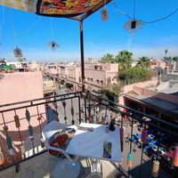 Rooftop view at Broc The Kasbah in Marrakech