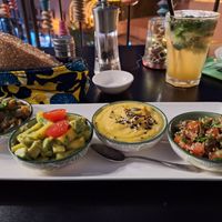 mixed starter at Broc The Kasbah in Marrakech