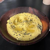 Curried hummus (served with bread)  at Broc The Kasbah in Marrakech