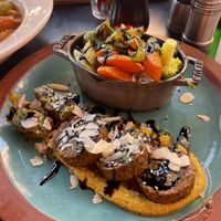 Falafel and vegetables   at Broc The Kasbah in Marrakech