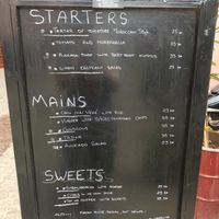 Menu at Broc The Kasbah in Marrakech