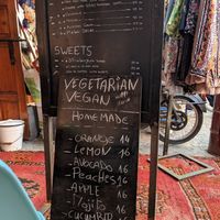 Menu at Broc The Kasbah in Marrakech