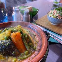 Tajine veggies, amazing! at Broc The Kasbah in Marrakech