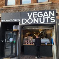 Shop front at Machino Donuts - Bloor St in Toronto