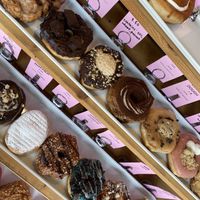 What a selection!  at Machino Donuts - Bloor St in Toronto