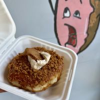 Caramel Biscoff  at Machino Donuts - Bloor St in Toronto