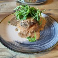 Vegetarian haggis at Ben Nevis Inn in Fort William