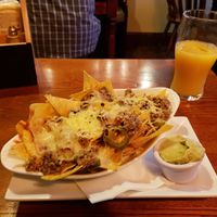 Vegan nachos at The Grog & Gruel in Fort William