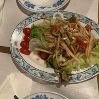 Vegan papaya salad (make sure you emphasize that you want it vegan) at Puce in Aarberg