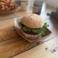 Woodstock burger  at Shack Attakk in Mont-saint-hilaire