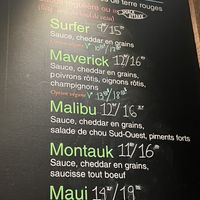 Poutine menu  at Shack Attakk in Mont-saint-hilaire