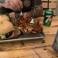 Poutine 👌 #Veganuary at Shack Attakk in Mont-saint-hilaire