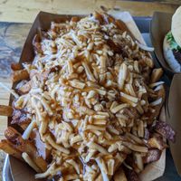 Grande poutine at Shack Attakk in Mont-saint-hilaire