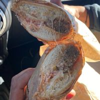 Meatless Mike w/ French bread at Ike's in Mesa