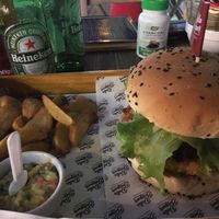 Vegan Burger  at Della Burguer in Porto De Galinhas