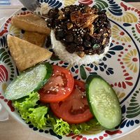 Fermented oncom  at Urban Jungle in Ubud