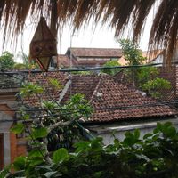 view from second floor at Urban Jungle in Ubud