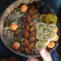 Smoothie bowl at Urban Jungle in Ubud