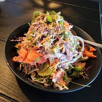 Apple ginger slaw at Din Dins in Albury