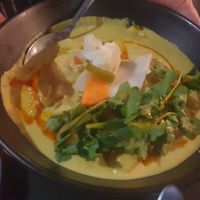 Vegan curry at Din Dins in Albury