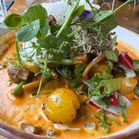 Thai Red Curry (vegan) at Bayleaf Bistro in Cork