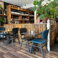 Bayleaf Bistro interior, looking at the bar at Bayleaf Bistro in Cork