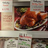 Vegan turkey and beyond products at Nature's Pantry in Fishkill