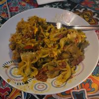 most delicious pasta ever  at Riad Dar Ouzoud in Ouzoud