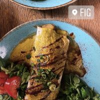 Vegan burrito  at Fig in Split