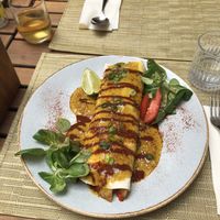 Vegan breakfast burrito  at Fig in Split