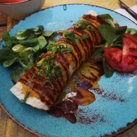 Vegan burrito at Fig in Split