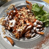 Sweet potato fries - nice but not worth the price   at Fig in Split