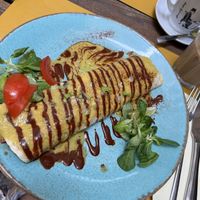 Vegan option burrito style dish   at Fig in Split