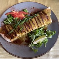 Vegan breakfast burrito  at Fig in Split