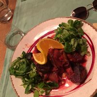 Roasted vegetables and hummus at Fig in Split