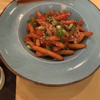 Sweet Potato Fries with Garlic Aioli on the side  at Fig in Split