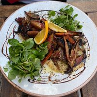 Hummus and veg at Fig in Split
