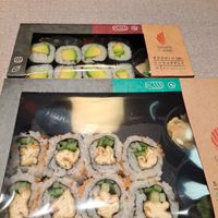 Avocado maki and tofu rolls at Sushi Supply in Hamburg