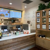 Inside very clean at Plant Power Fast Food - SDSU in San Diego